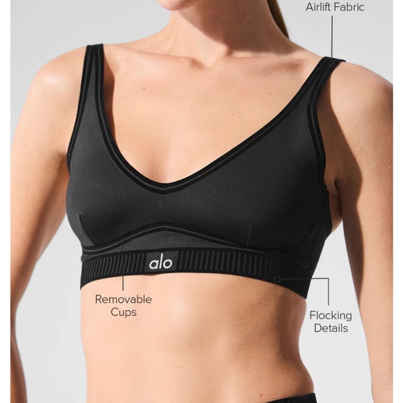 ALO Airlift Line Up Bra NEW - Picture 4 of 4